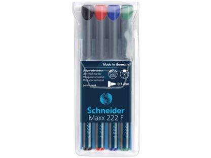 Marqueur permanent 0,7 mm 4/set Schneider 222