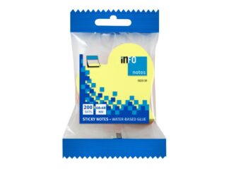 Notes autocollantes 70x70mm 200 feuilles Info Notes