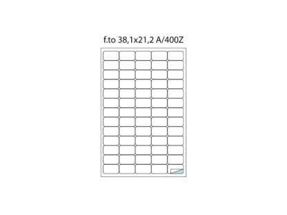 Étiquettes 65/A4 38 x 21.2100/boîte