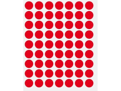 Etiquettes à points, colorées 630/set