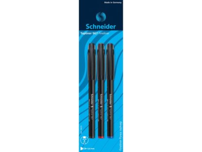 Blister 3xTopliner 967 Assorted Schneider