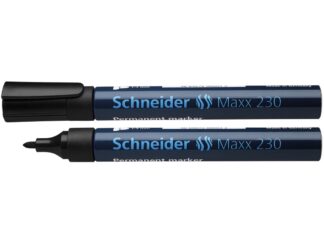 Marqueur permanent 1-3 mm Schneider 230, aluminium