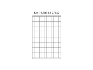 Étiquettes 96/A4 16,3 x 35,4 100/boîte