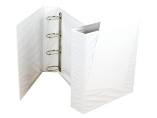 Reliure à anneaux 70 mm, 4 anneaux avec pochette