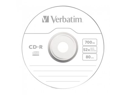 Verbatim CD-R 52X 700MB SPINDLE 50PK EXTRA PROTECTION – Image 2