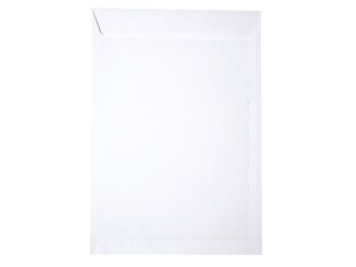 B4 - Peel and seal, offset blanc, ouvert sur le petit côté, 90-100g/m²