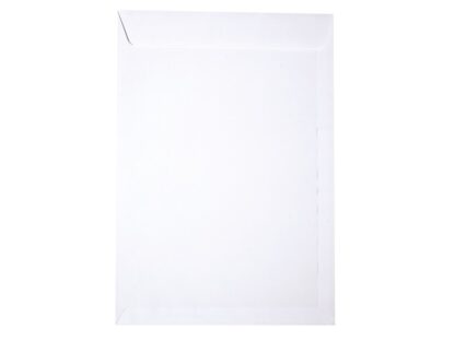 B4 - Peel and seal, offset blanc, ouvert sur le petit côté, 90-100g/m²