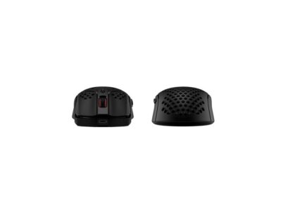 Souris HP filaire, HYPERX Pulsefire Haste, capteur Pixart 3327, DPI jusqu'à 6 200, souris de jeu RVB, poids 123 g, sans fil, noire – Image 2