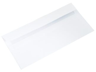 DL - Auto-adhésif, offset blanc, sans fenêtre, 75-80 g/m²