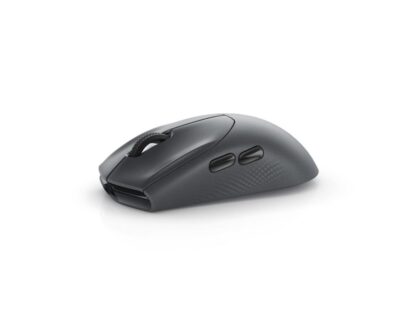 Souris de jeu sans fil tri-mode Dell Alienware AW720M, type de connexion : tri-mode sans fil (2,4 GHz, Bluetooth 5.1 et filaire), résolution de mouvement : 26 000 dpi, fonction de chargement par pression magnétique, points par pouce (DPI) réglables, mode sans fil ( 2,4 GHz), nombre de boutons : 8, performances : 50 G maximum – Image 12