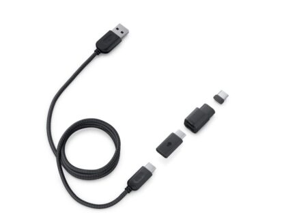 Souris de jeu sans fil tri-mode Dell Alienware AW720M, type de connexion : tri-mode sans fil (2,4 GHz, Bluetooth 5.1 et filaire), résolution de mouvement : 26 000 dpi, fonction de chargement par pression magnétique, points par pouce (DPI) réglables, mode sans fil ( 2,4 GHz), nombre de boutons : 8, performances : 50 G maximum – Image 7