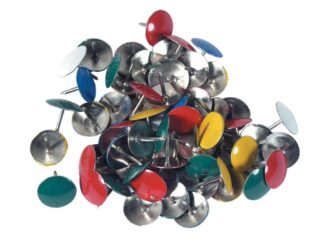 Pointes de pouce couleur 100pcs/boîte