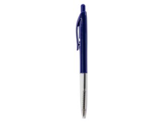Stylo à bille à usage unique, rétractable Bleu
