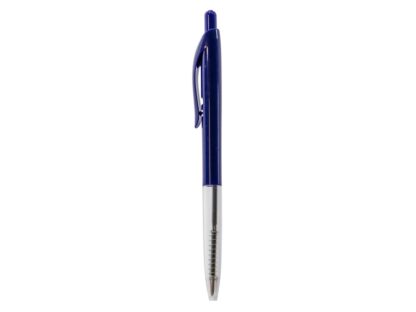 Stylo à bille à usage unique, rétractable Bleu