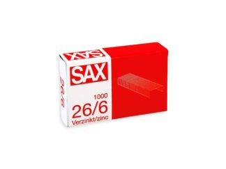 Agrafes SAX 26/6, zinc