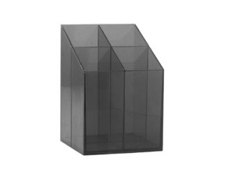Porte-stylos Ico Quadrate Transparent