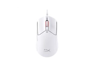 Souris filaire HP, HYPERX Pulsefire Haste, capteur Pixart 3327, DPI jusqu'à 26 000, poids 254 g, blanche
