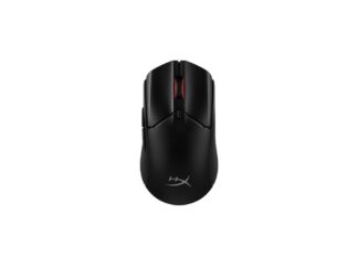 Souris HP filaire, HYPERX Pulsefire Haste, capteur Pixart 3327, DPI jusqu'à 26 000, poids 254 g, sans fil, noire