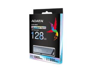 Clé USB ADATA 128 Go, UE800, USB Type-C, Noir
