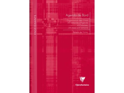 Agenda non daté A4 72 feuilles couverture rigide Clairefontaine – Image 2