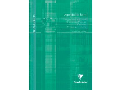 Agenda non daté A4 72 feuilles couverture rigide Clairefontaine – Image 4