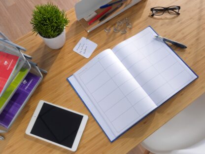 Agenda non daté A4 72 feuilles couverture rigide Clairefontaine – Image 7