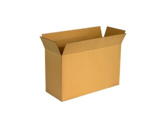 Caisse d'emballage en carton C3 Natur, 570 L x 220 l x 340 h mm