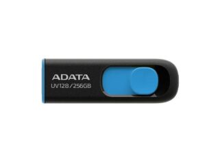 Clé USB ADATA 256 Go, UV128, USB3.2, noir