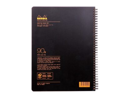 Cahier de réunion à spirale A4+ Rhodiactive – Image 5