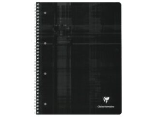 Cahier à spirale avec bords colorés A4+ Studium