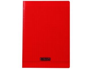 Polypro, Cahier agrafé, 24 x 32 cm, 48 sh séyès 90 g, Clairefontaine Ligne 8000