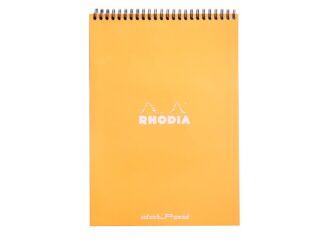 Rhodia Classic ORANGE carnet à spirales, A4, 80 sh. dét. DOT 80g