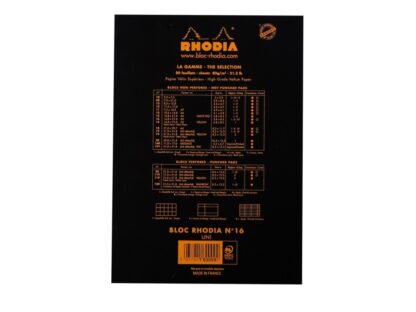 Blocnotes N16 velin A5 capsat 80 file Rhodia – Image 3