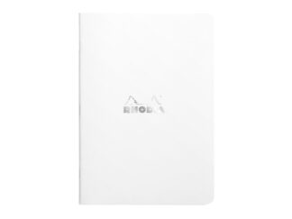 Caiet capsat A5 48f Rhodia Classic Blanc