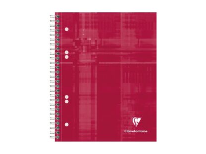 Cahier A5+ (16 x 21 cm) avec spirale, 90 file, Clairefontaine Bind’O Block – Image 3