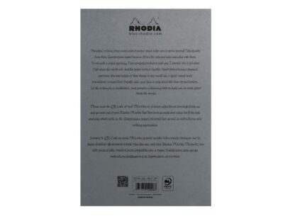 Bloc notes grafique A4+ (21 x 31.8 cm), 60 file, Rhodia PAScribe Maya – Image 3