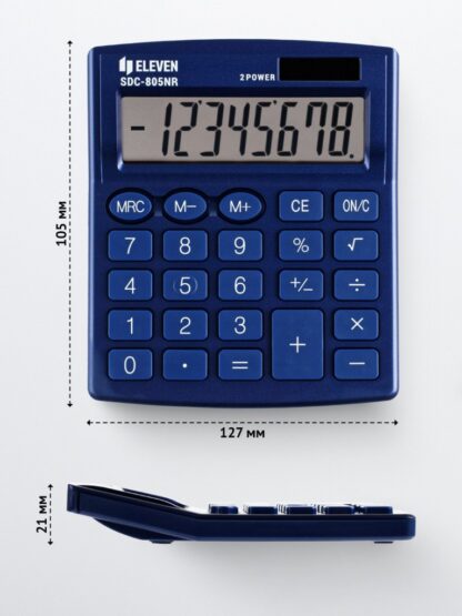 Petite calculatrice de bureau SDC-805 – Image 2