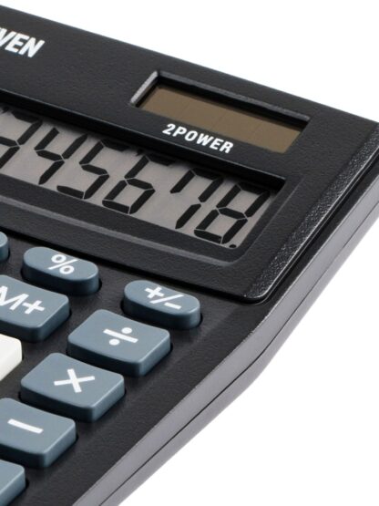 Petite calculatrice de bureau ligne économique CMB801BK – Image 3