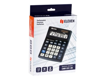 Petite calculatrice de bureau ligne économique CMB1201BK – Image 6