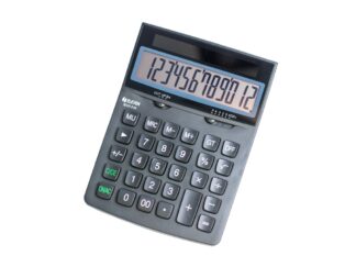 Grande calculatrice écologique de bureau ECO 310