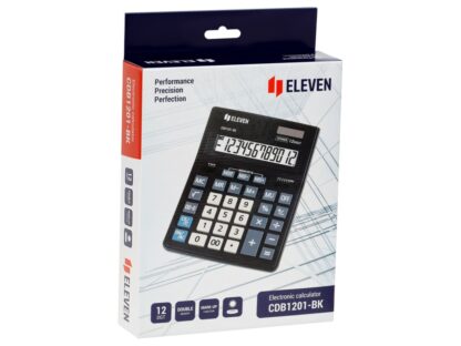 Grande calculatrice de bureau ligne économique CDB1201BK – Image 6