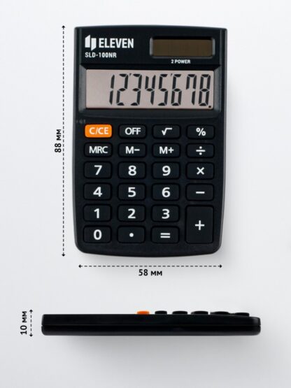 Calculatrice de poche SLD100NR – Image 2