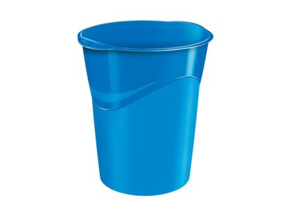 Corbeille à papier 14 l Gloss Bleu