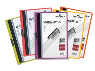Chemise à dossier en plastique Durable Duraclip 30