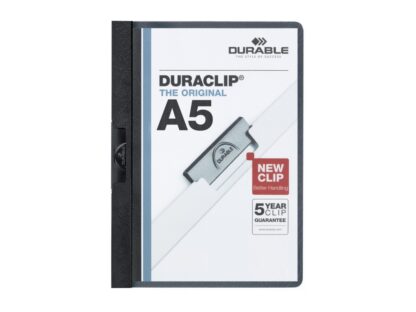 Dosar plastique Duraclip Original 30 A5 Durable Noir – Image 2