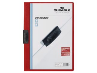 Dossier plastique durable Duraquick Rouge