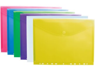 Enveloppes perforées Color Collection A4
