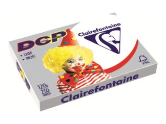 Papier laser/jet d’encre A3 120g Impression couleur 250/top Clairefontaine
