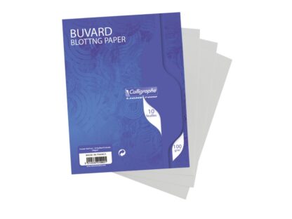 Lot de 10 buvards, 16 x 21 cm, 100 g, Clairefontaine Calligraphe 7000 – Image 2
