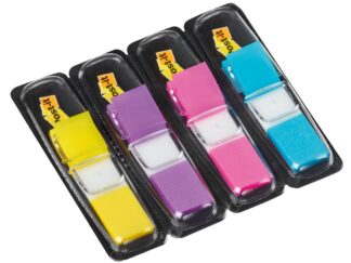 Mini marqueur de page Post-it 12 x 43 mm 4/set 140 feuilles 3M